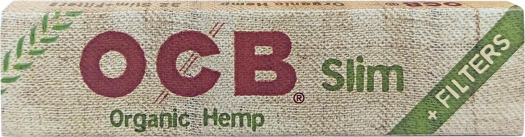 OCB Organic Hemp Slim + Tips 32/32