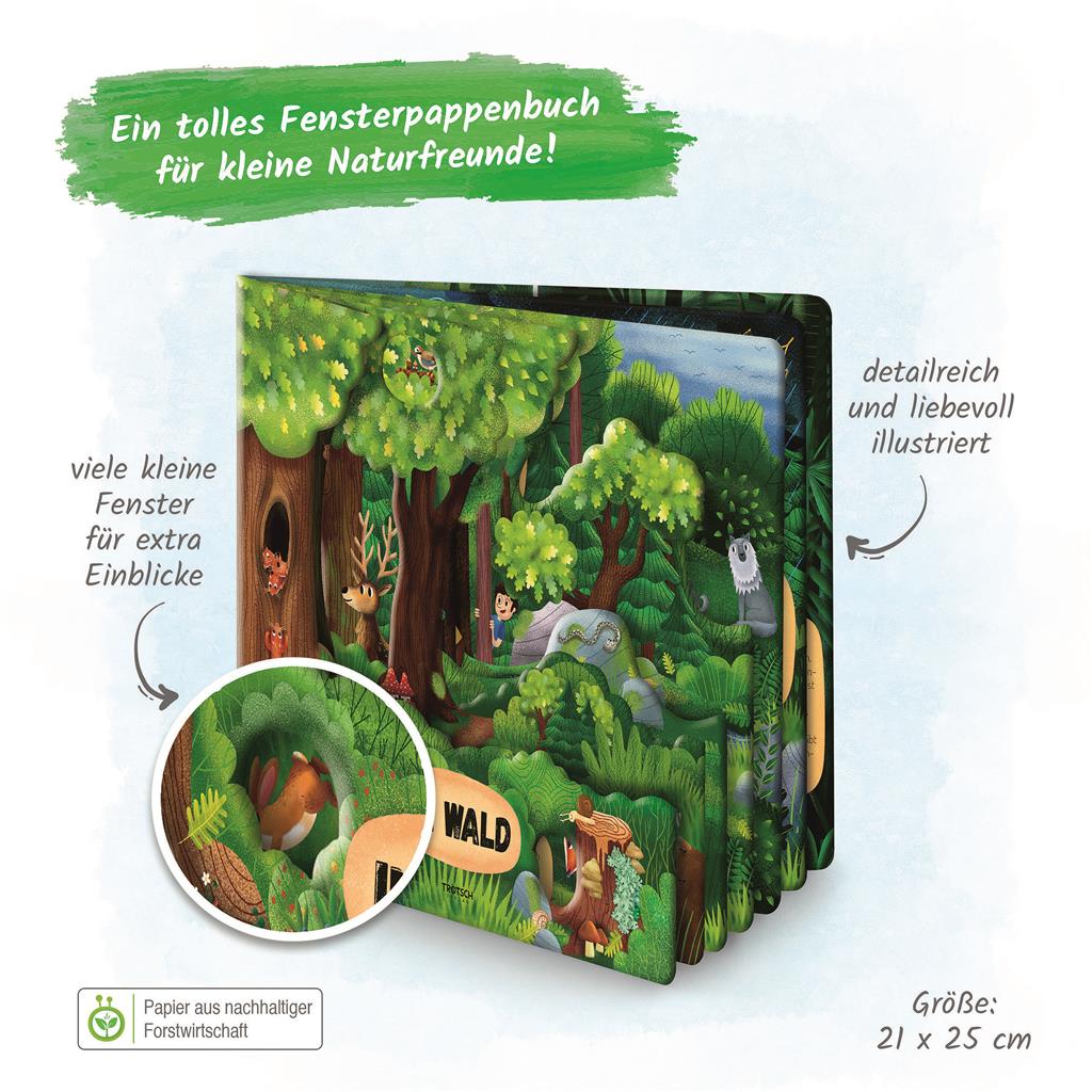 Fensterbuch "Im Wald"