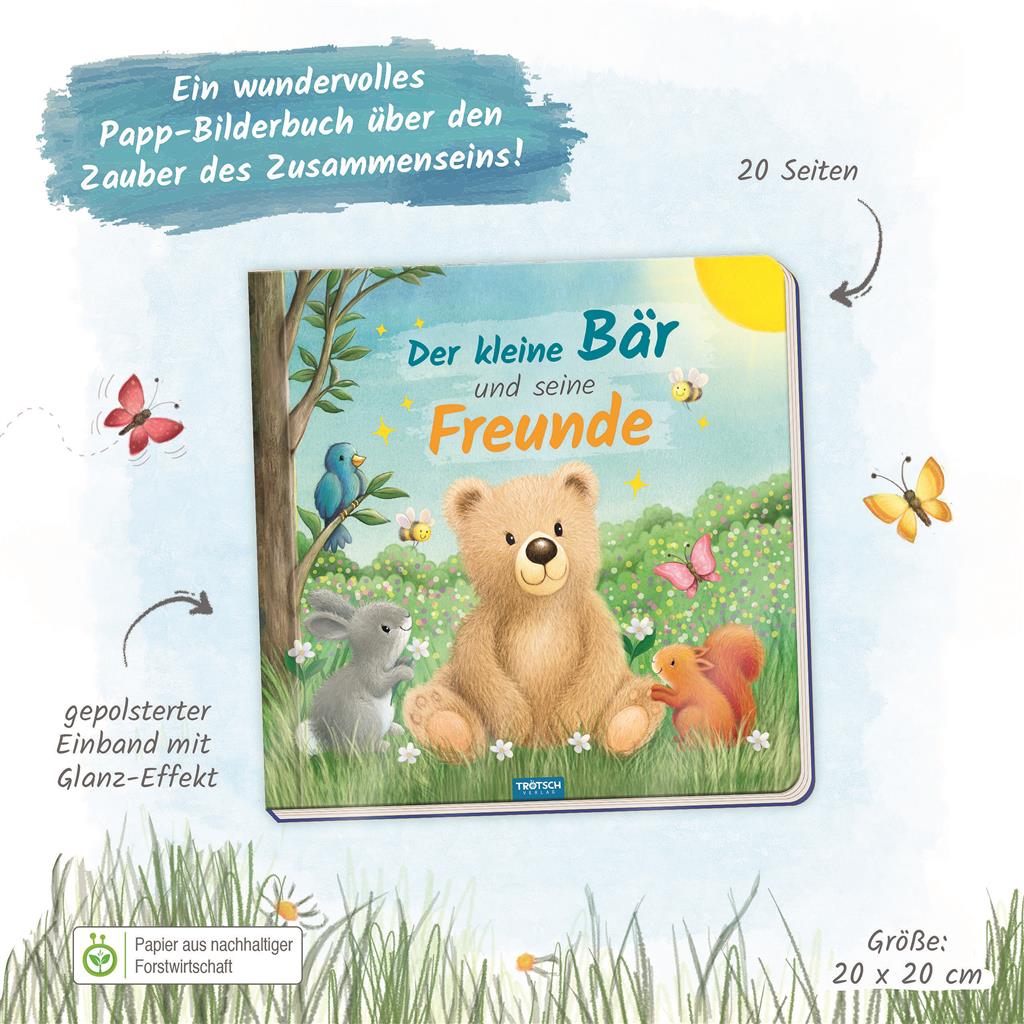 Pappenbuch "Der kleine Bär ..."