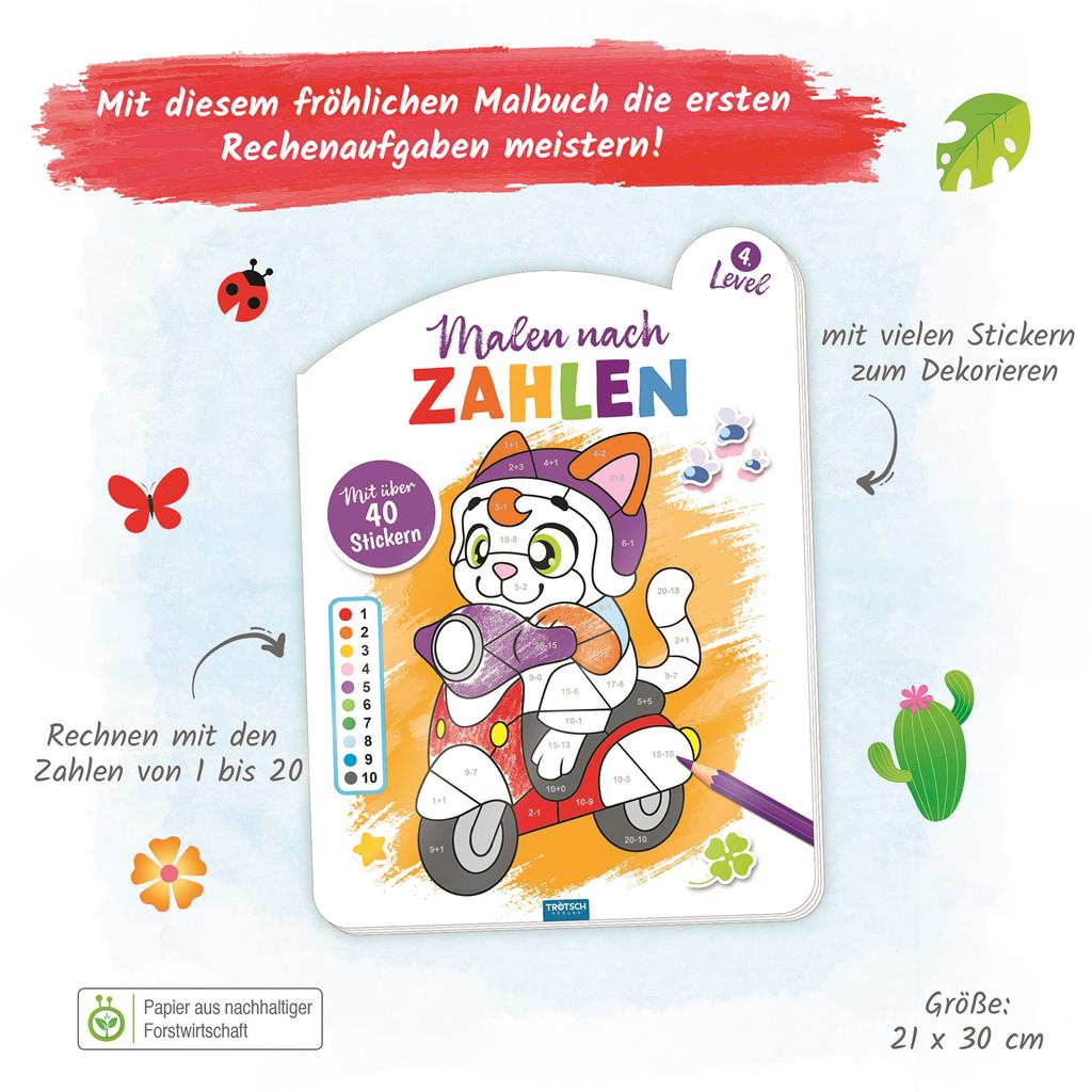 Malen nach Zahlen, Level 4