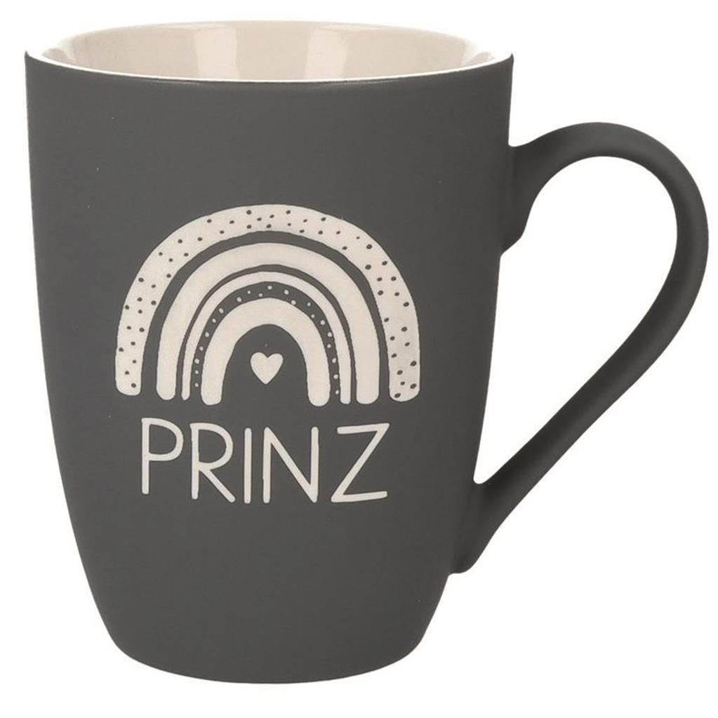 Soft-Touch Tasse "Prinz"