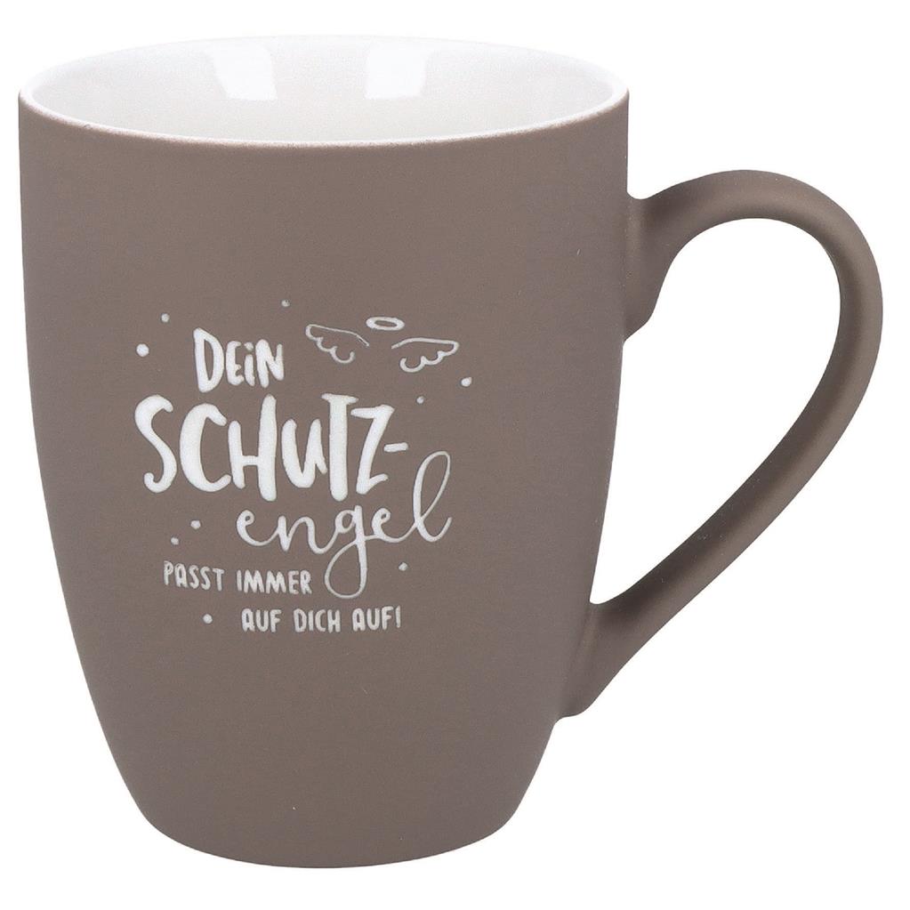 Soft-Touch Tasse "Dein Schutzengel"