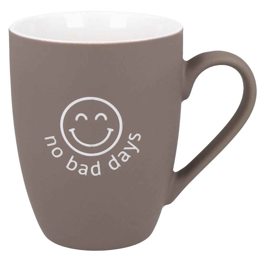 Soft-Touch Tasse "no bad days"