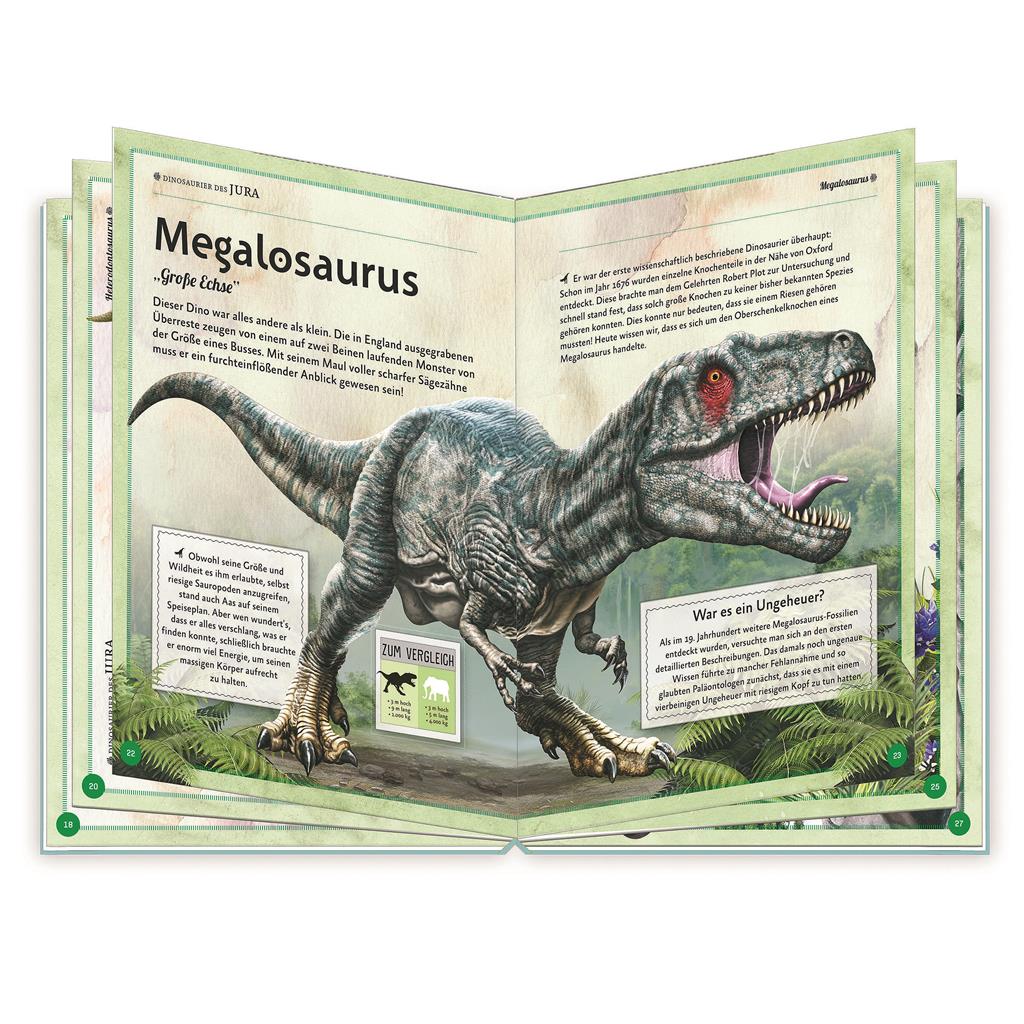 Das großartige Buch der Dinos