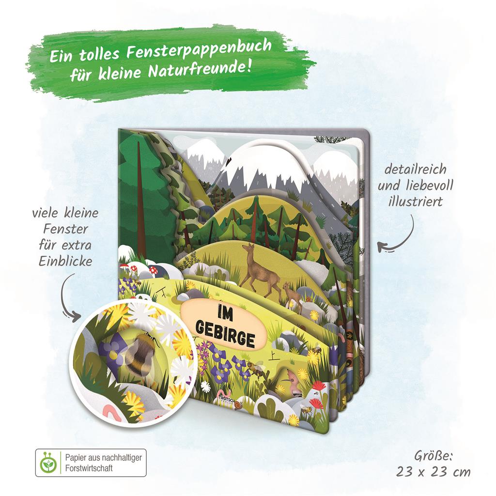 Fensterbuch "Im Gebirge"