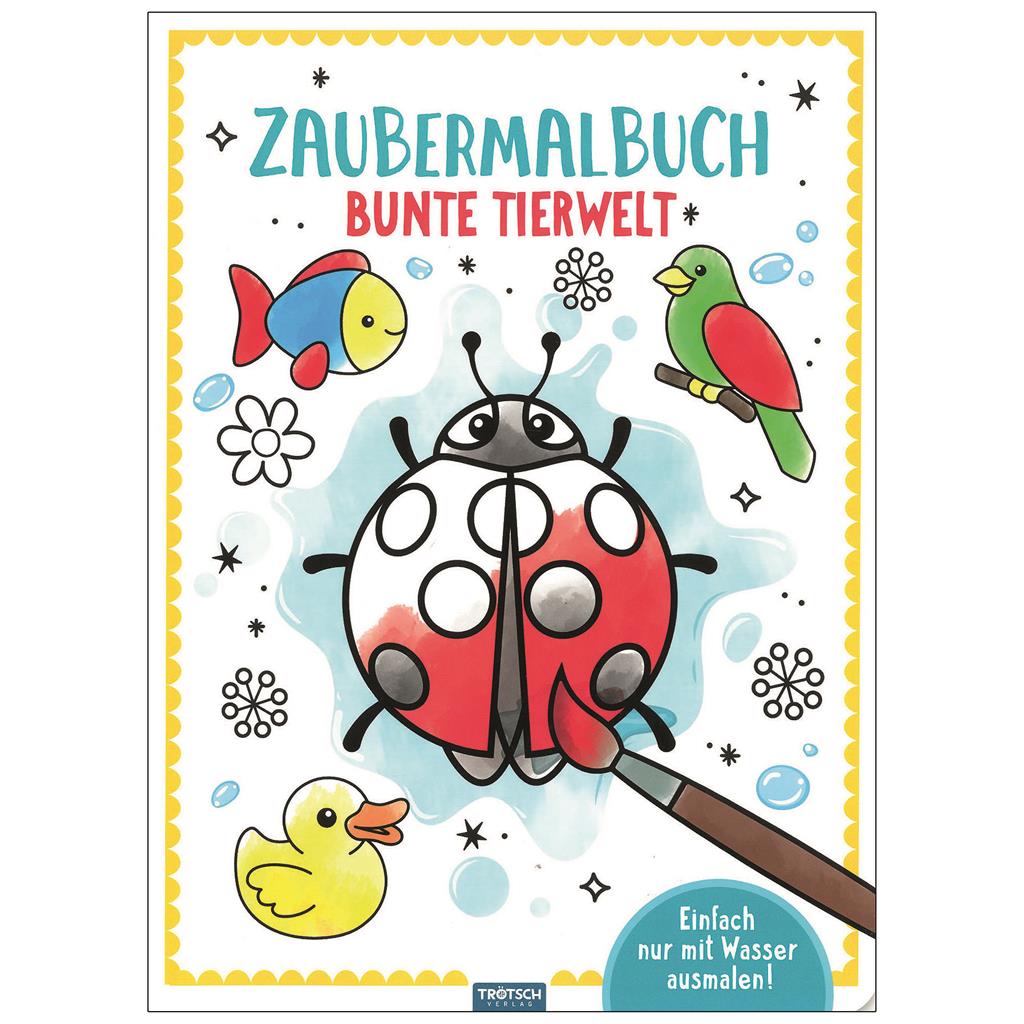 Zaubermalbuch "Bunte Tierwelt"