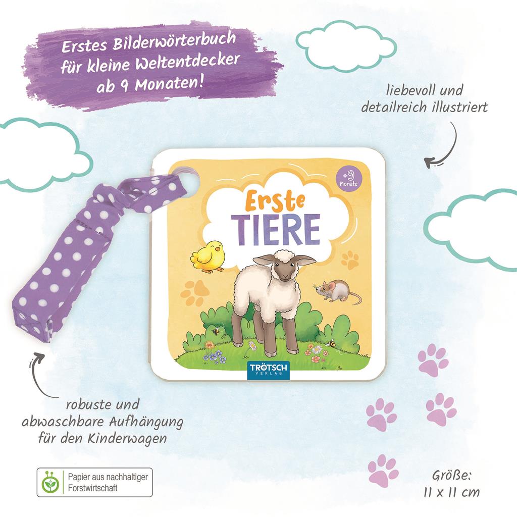 Buggy-Buch "Erste Tiere"