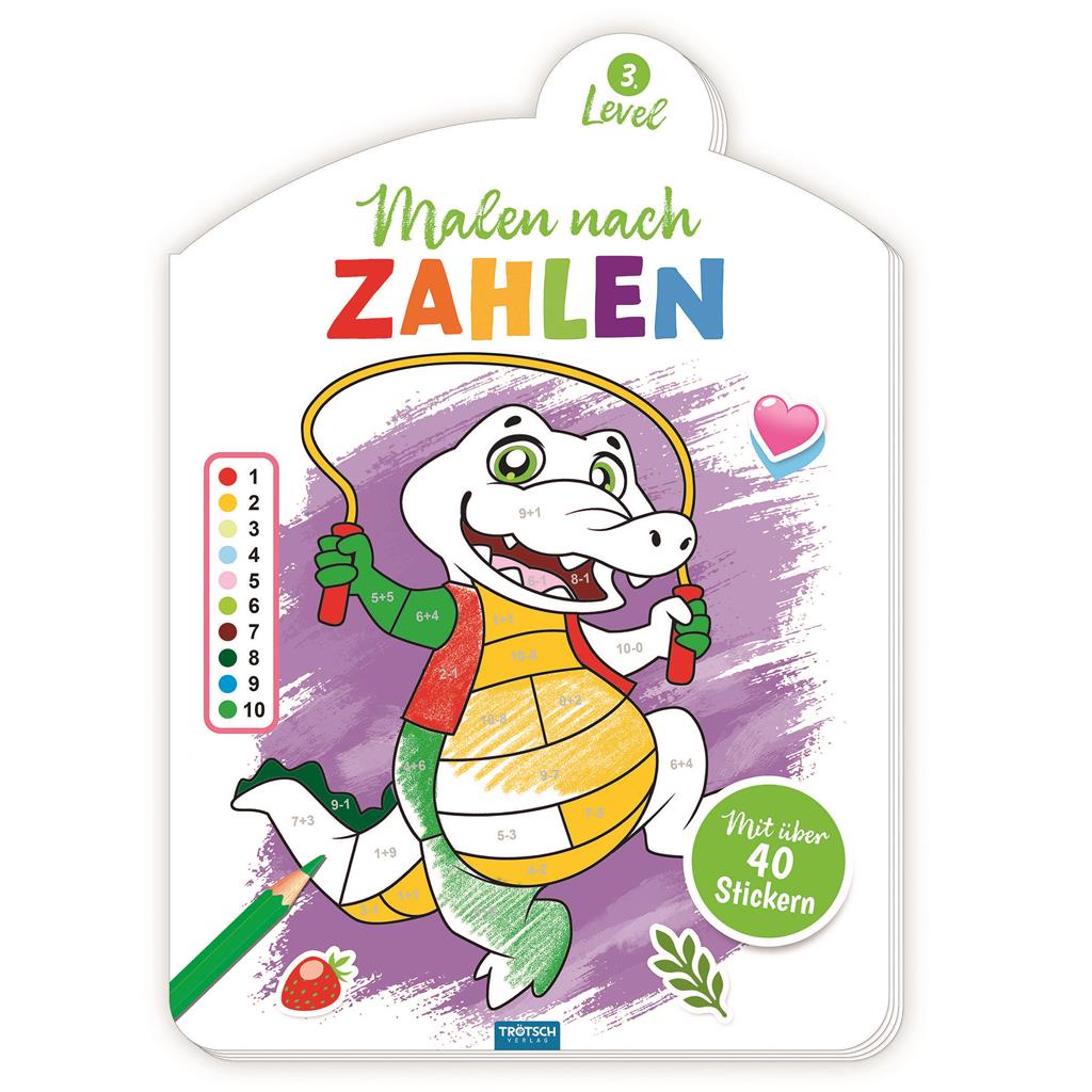 Malen nach Zahlen, 16er Display