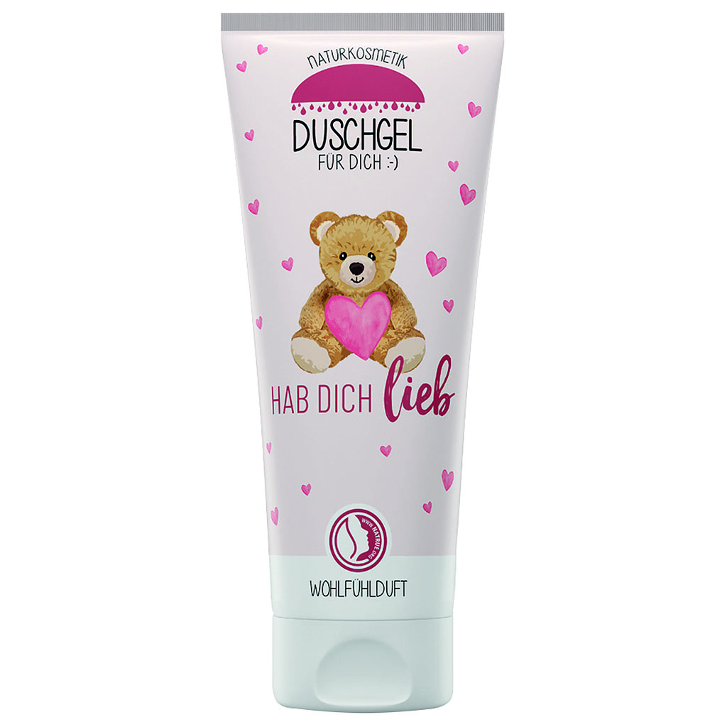 Duschgel 200ml Hab Dich Lieb, Teddy