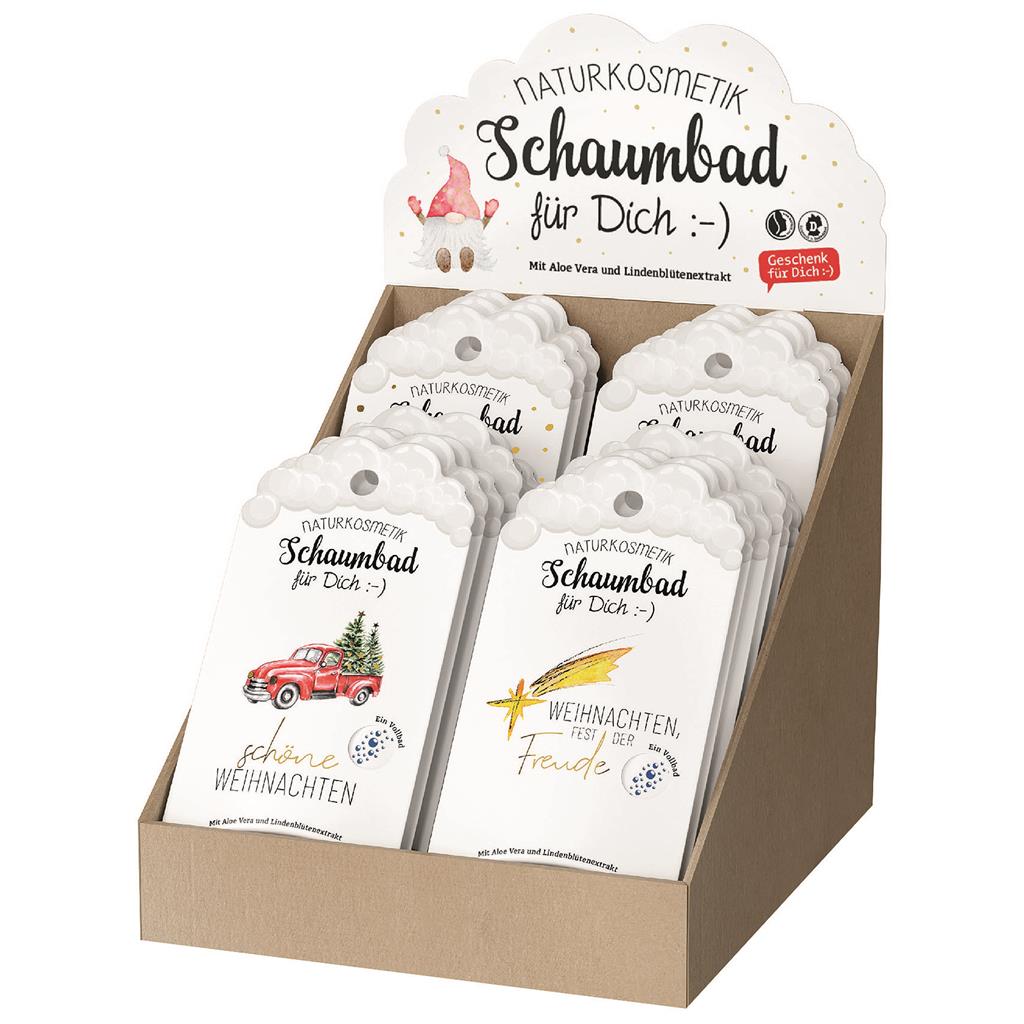 Schaumbad 40ml Paket 4x6 Love Xmas