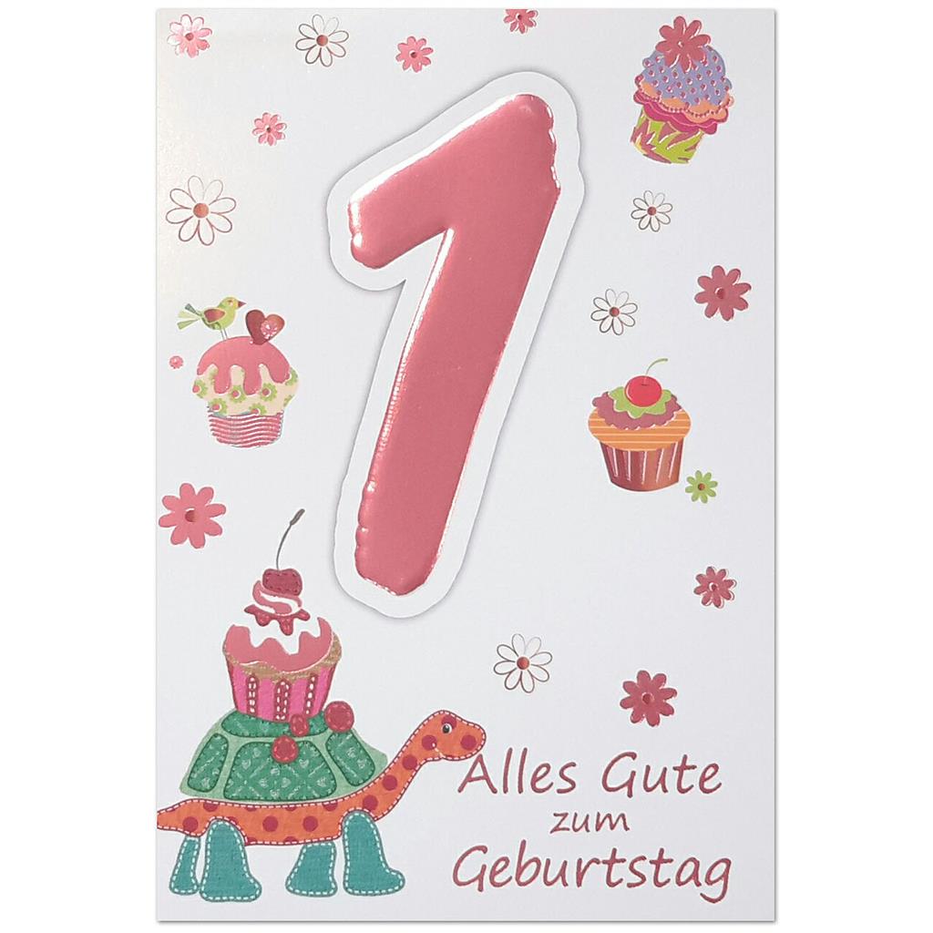 Bil. Geburtstag Alter "1"