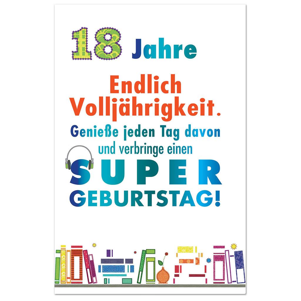 Bil. Geburtstag Alter "18"