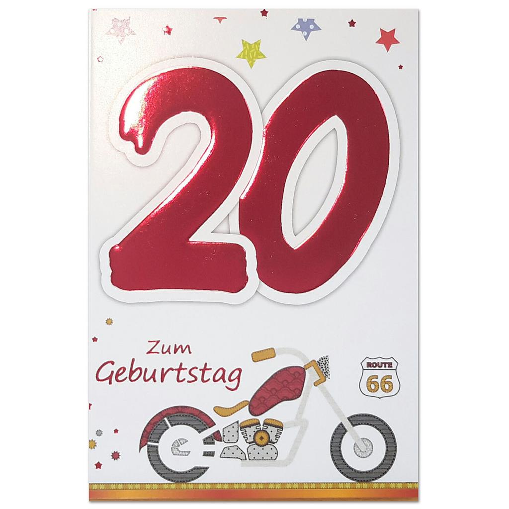 Bil. Geburtstag Alter "20"