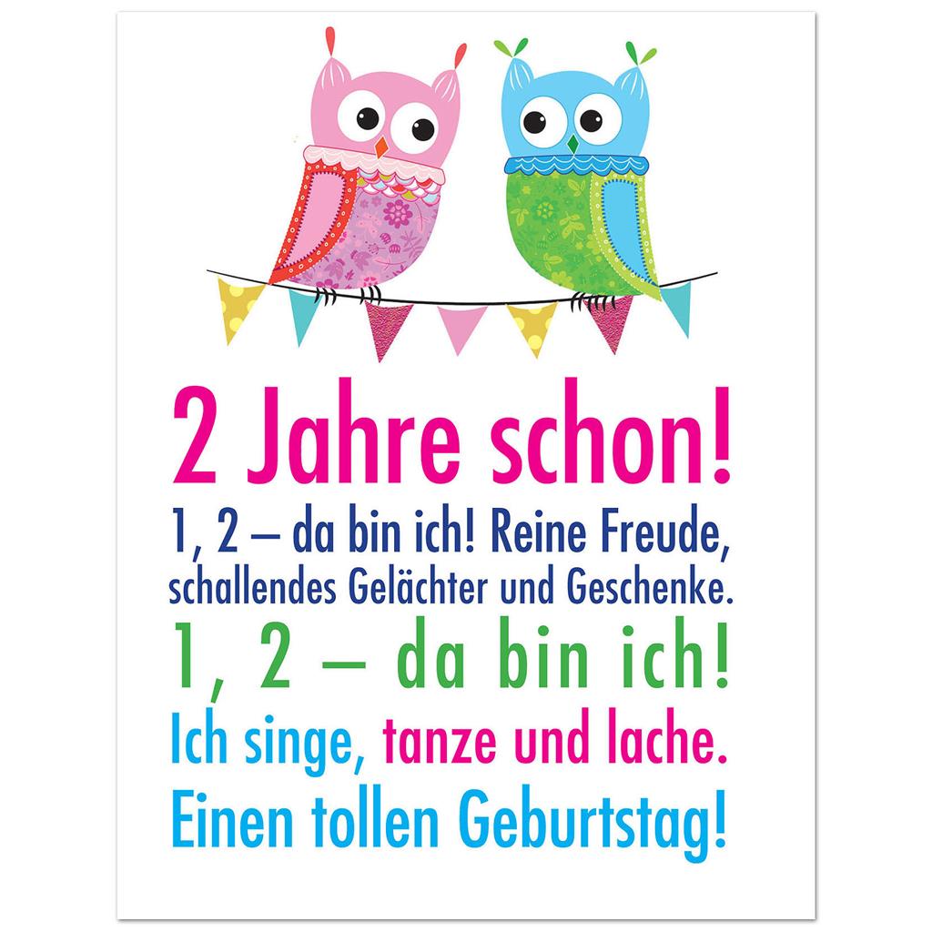 Bil. Geburtstag Alter "2"