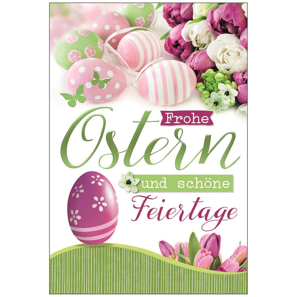 Bil. Ostern Eier & Blumen