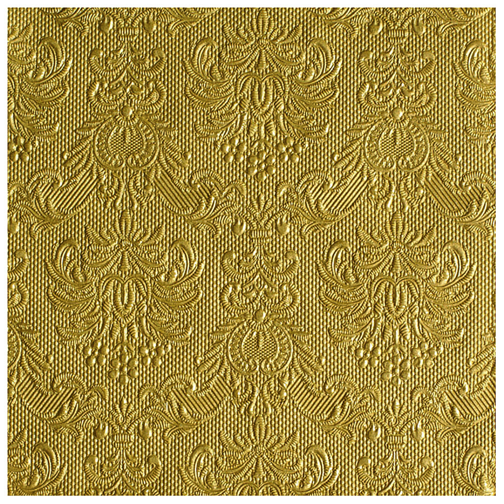 Servietten 15er Elegance gold, 40cm