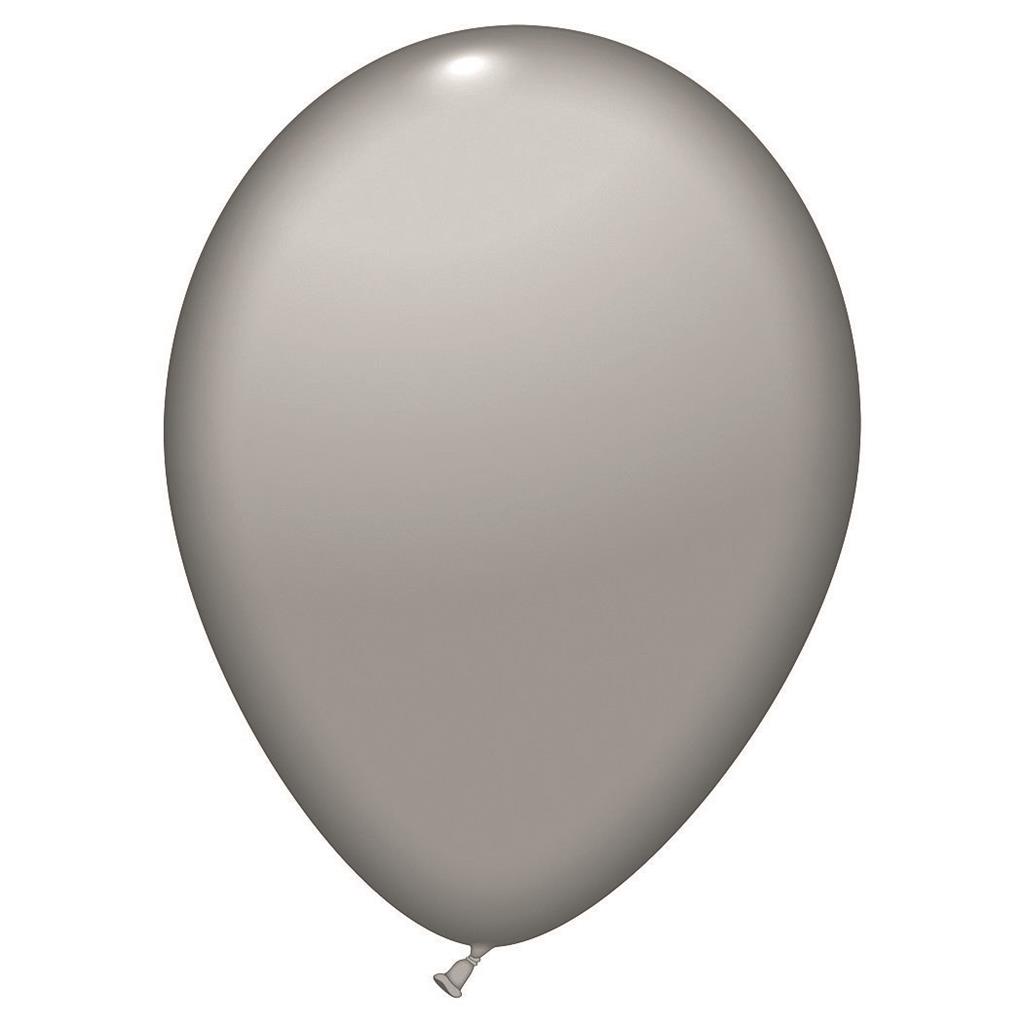 Luftballons, Silber, 6er Beutel