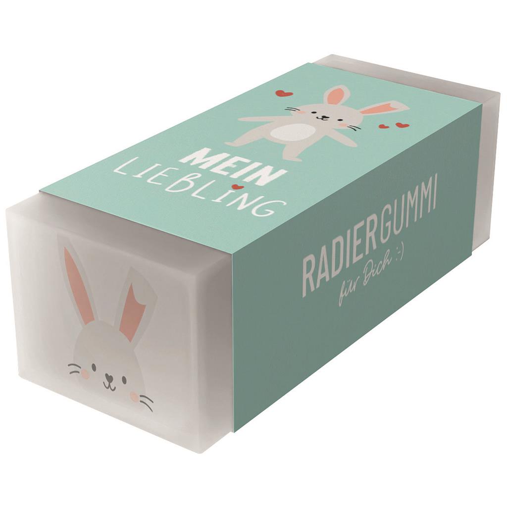 Radiergummi Hase, 22x52mm