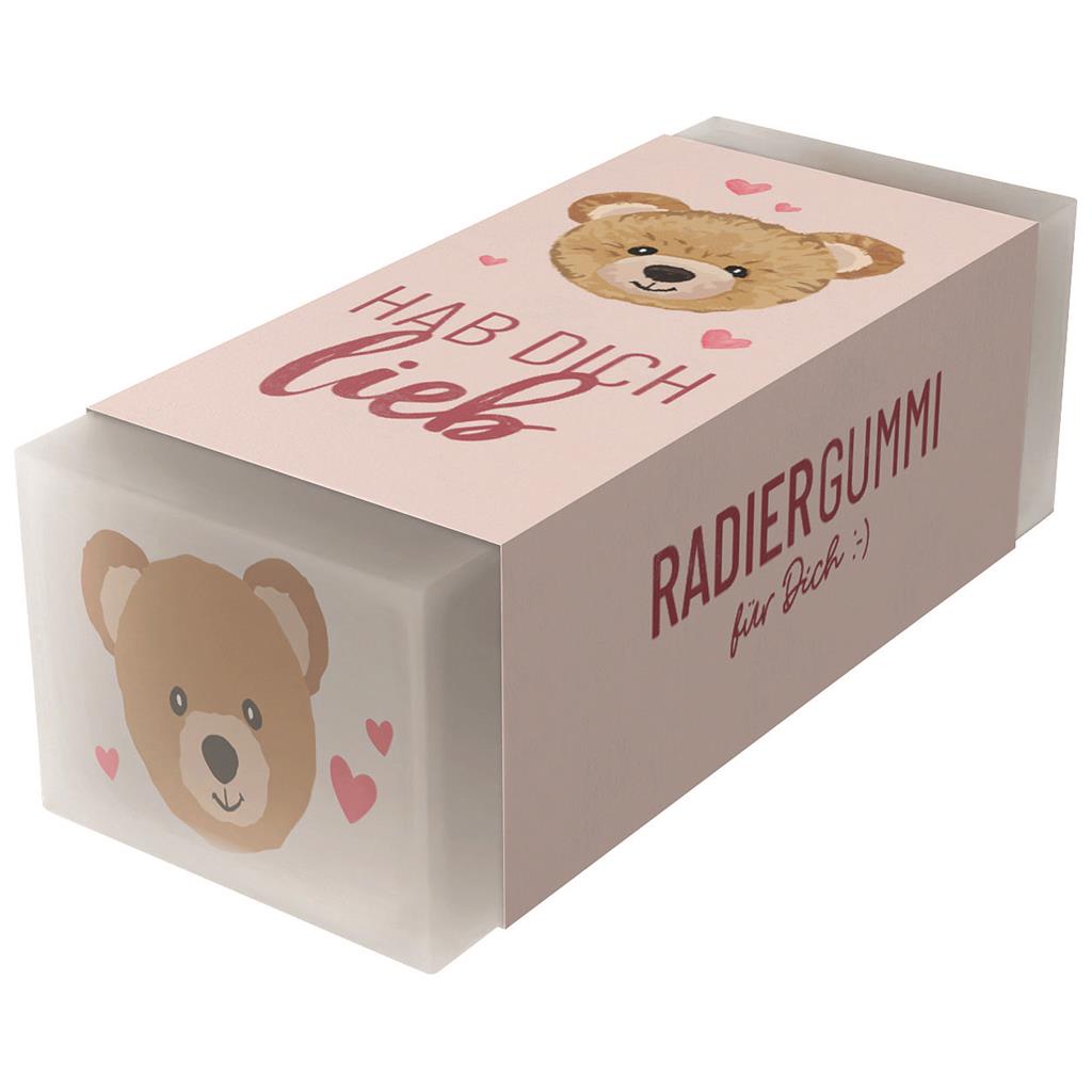 Radiergummi Teddy 22x52mm