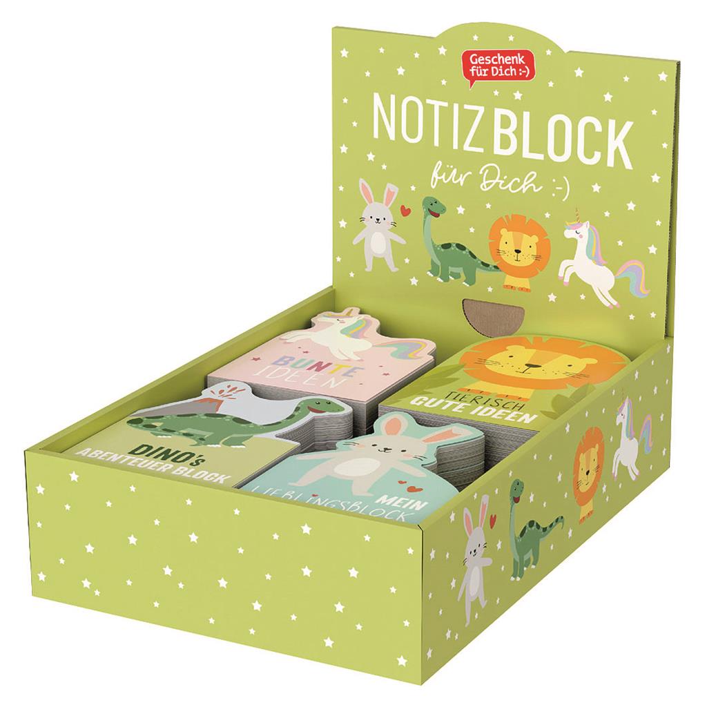 Notizblock Paket 4x6, Lieblinge