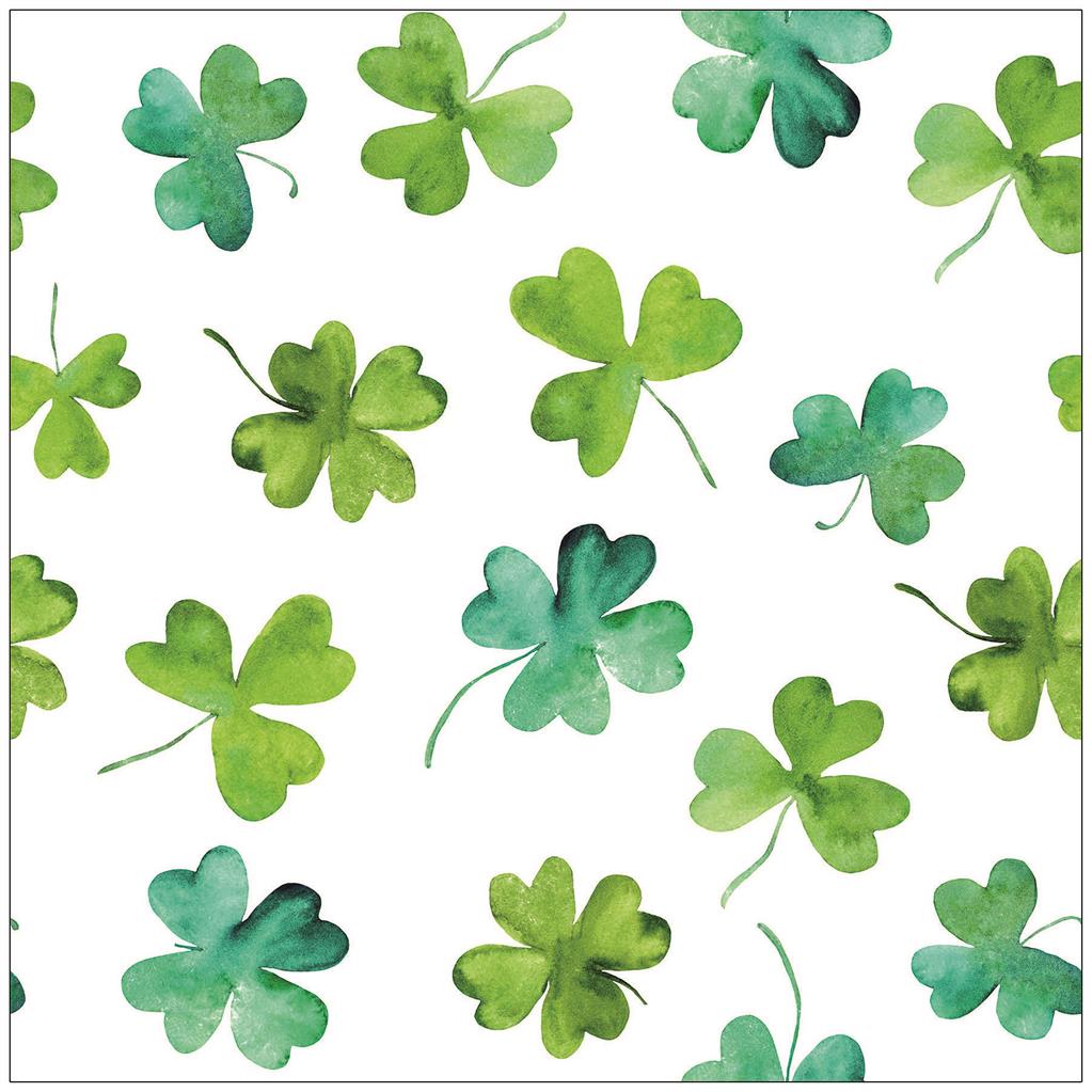 Servietten 20er Good Lack Shamrocks, 33cm