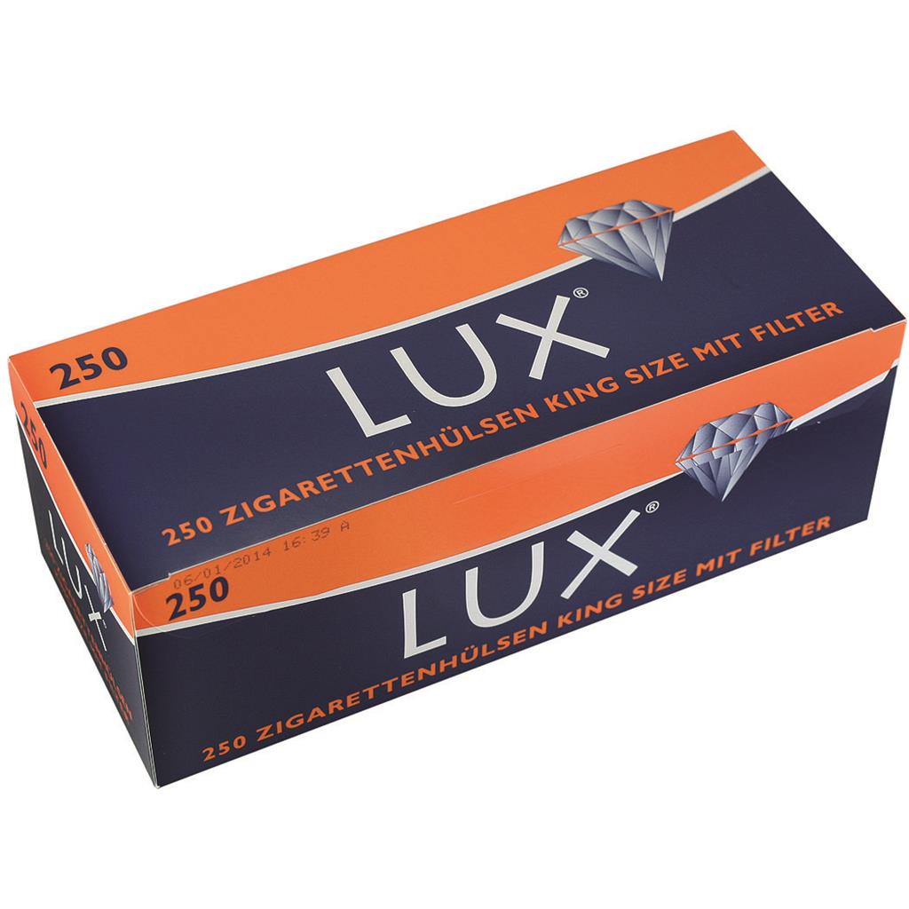 Zigarettenhülsen LUX, 250-Stück-Packung