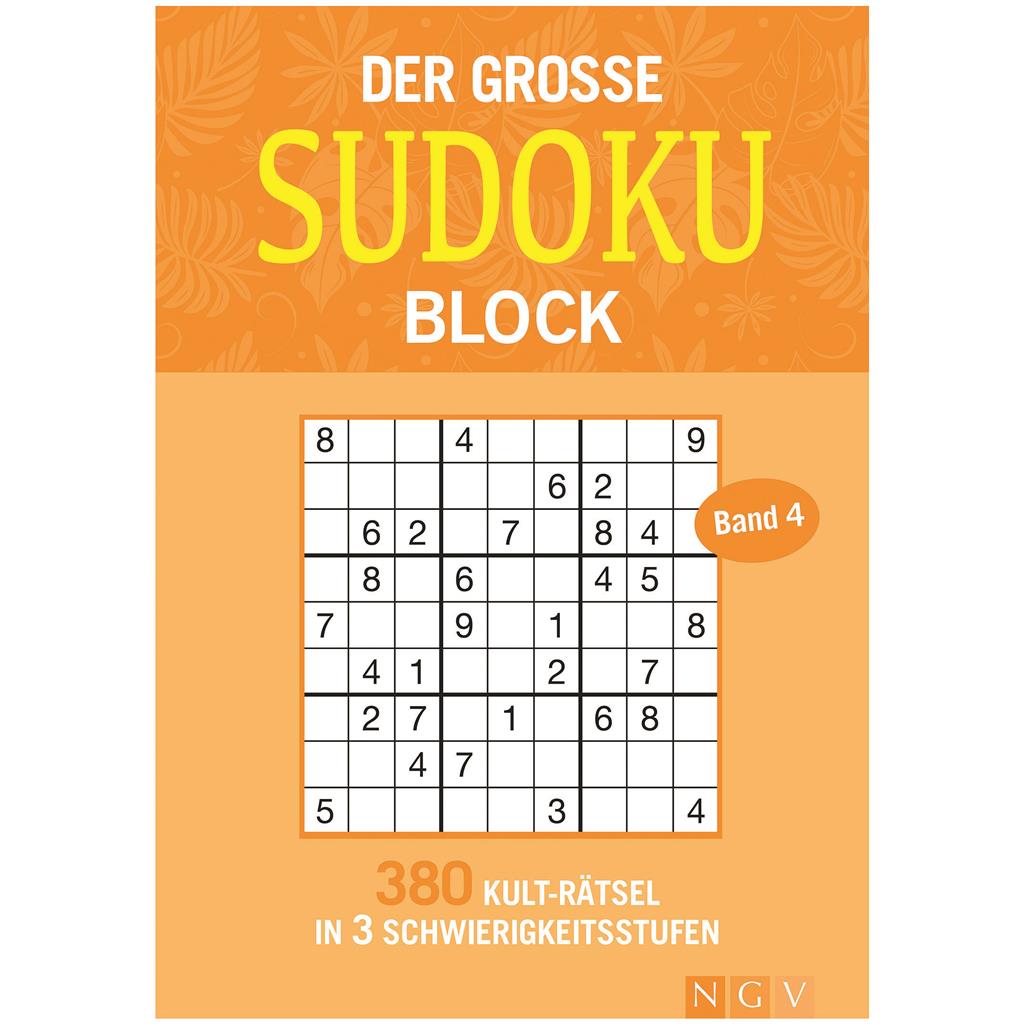 Der große Sudokublock 4