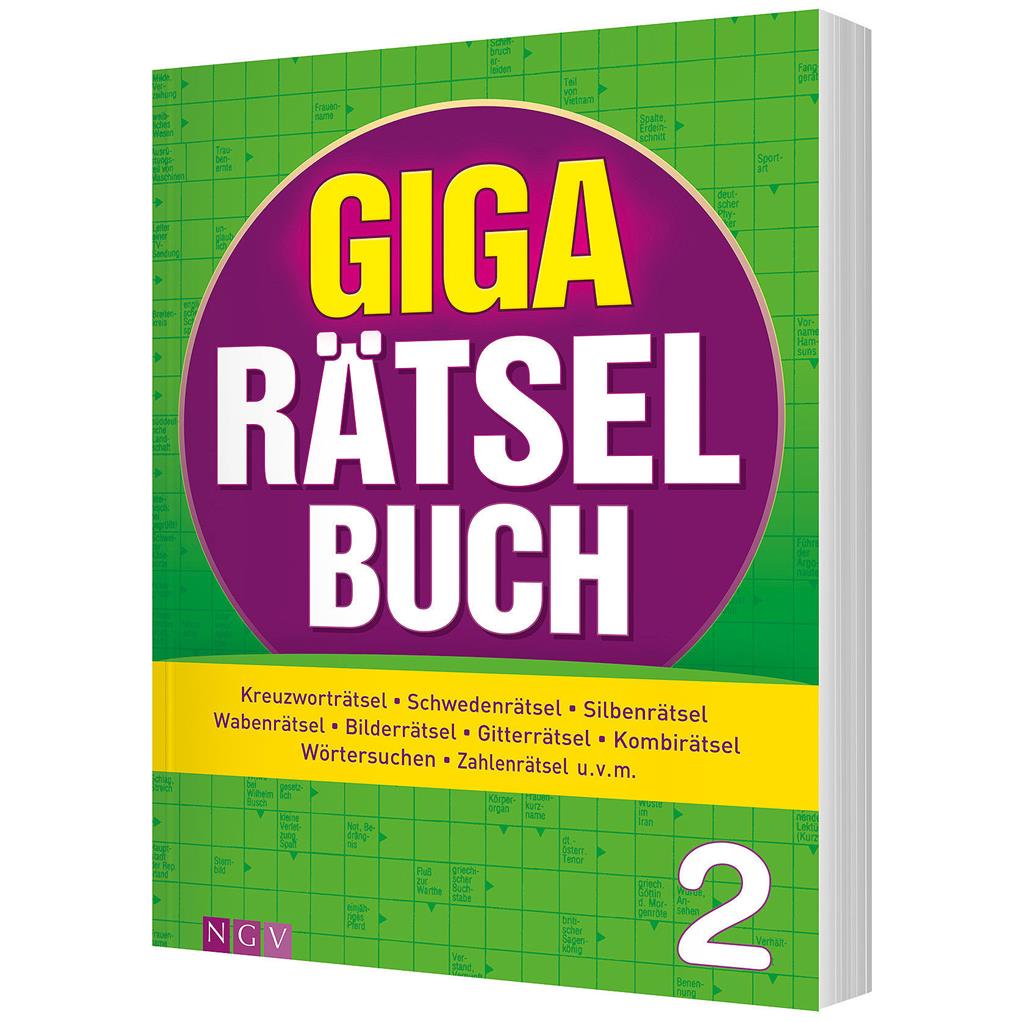 Giga-Rätselbuch Band 2, 192 Seiten