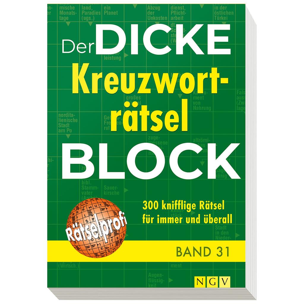 Kreuzworträtsel-Block Band 31, 336 Seiten