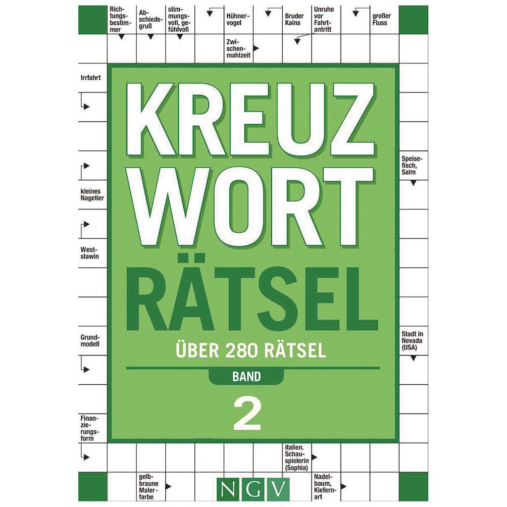 Kreuzworträtsel Band 2, 320 Seiten