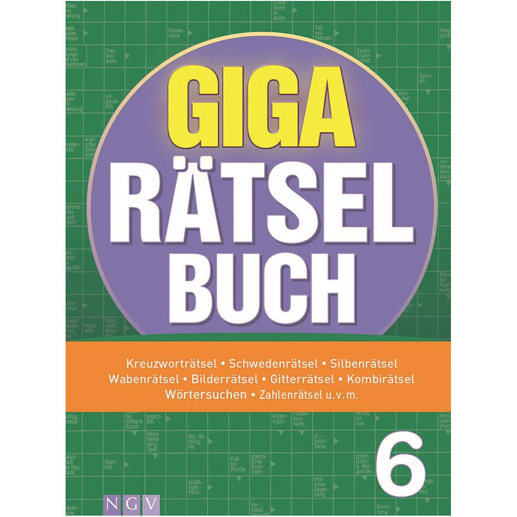 Giga-Rätselbuch Band 6, 192 Seiten