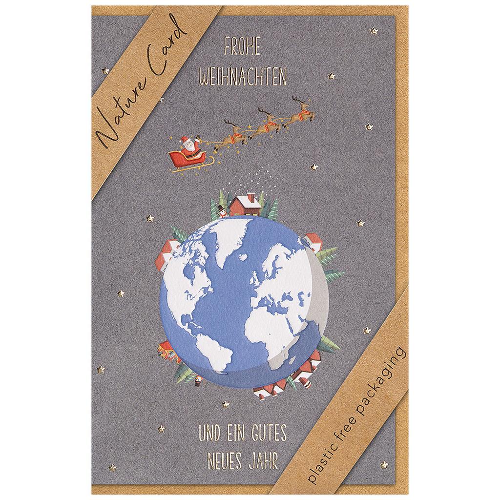 Bil. Nature Card Weihnachten Erde