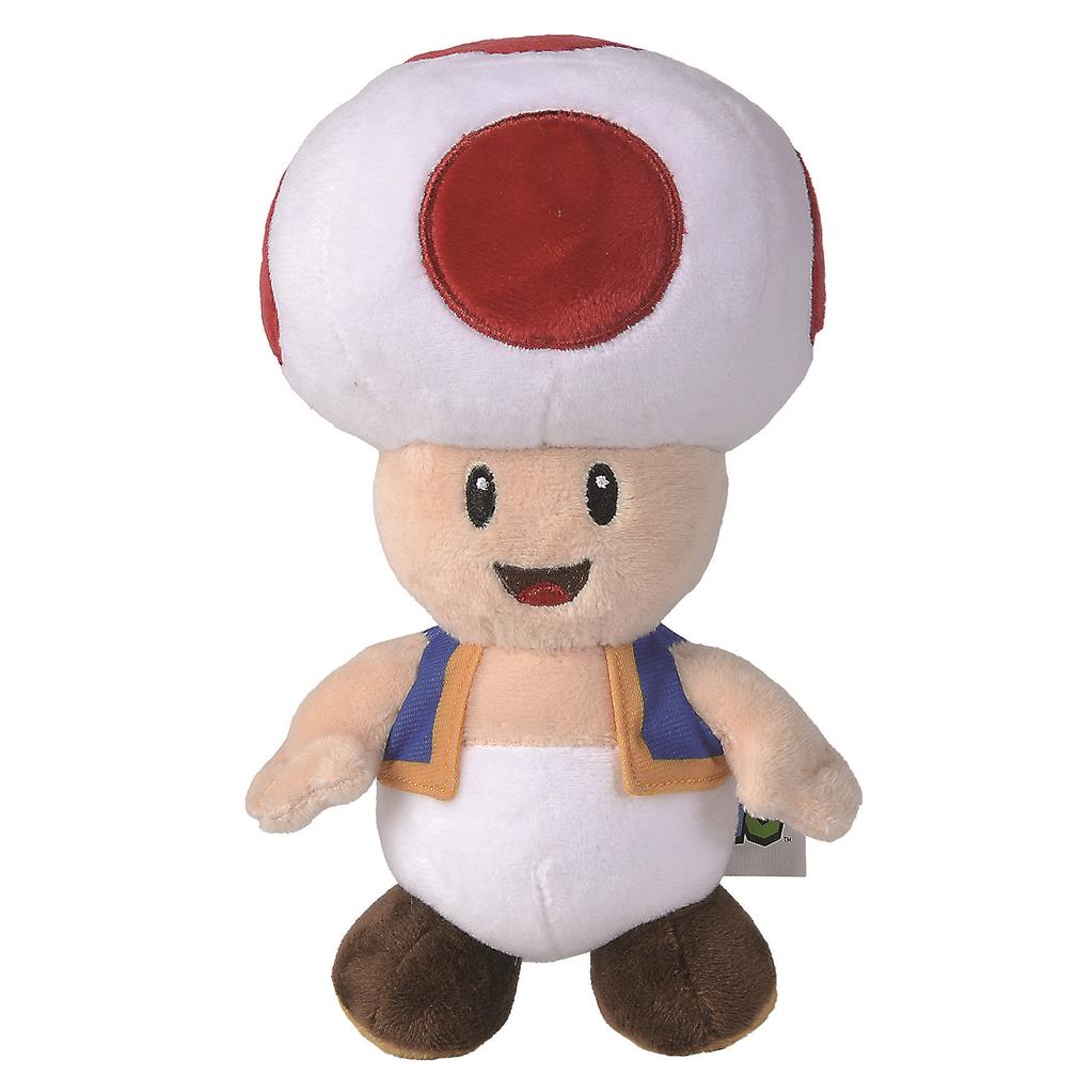 Plüsch Super Mario, 20cm 4-fach sort.