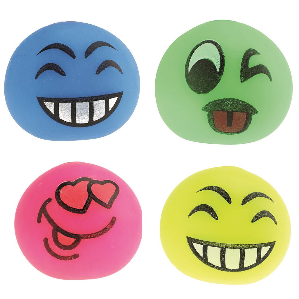 Quetsch-Ball Emoji 6 cm