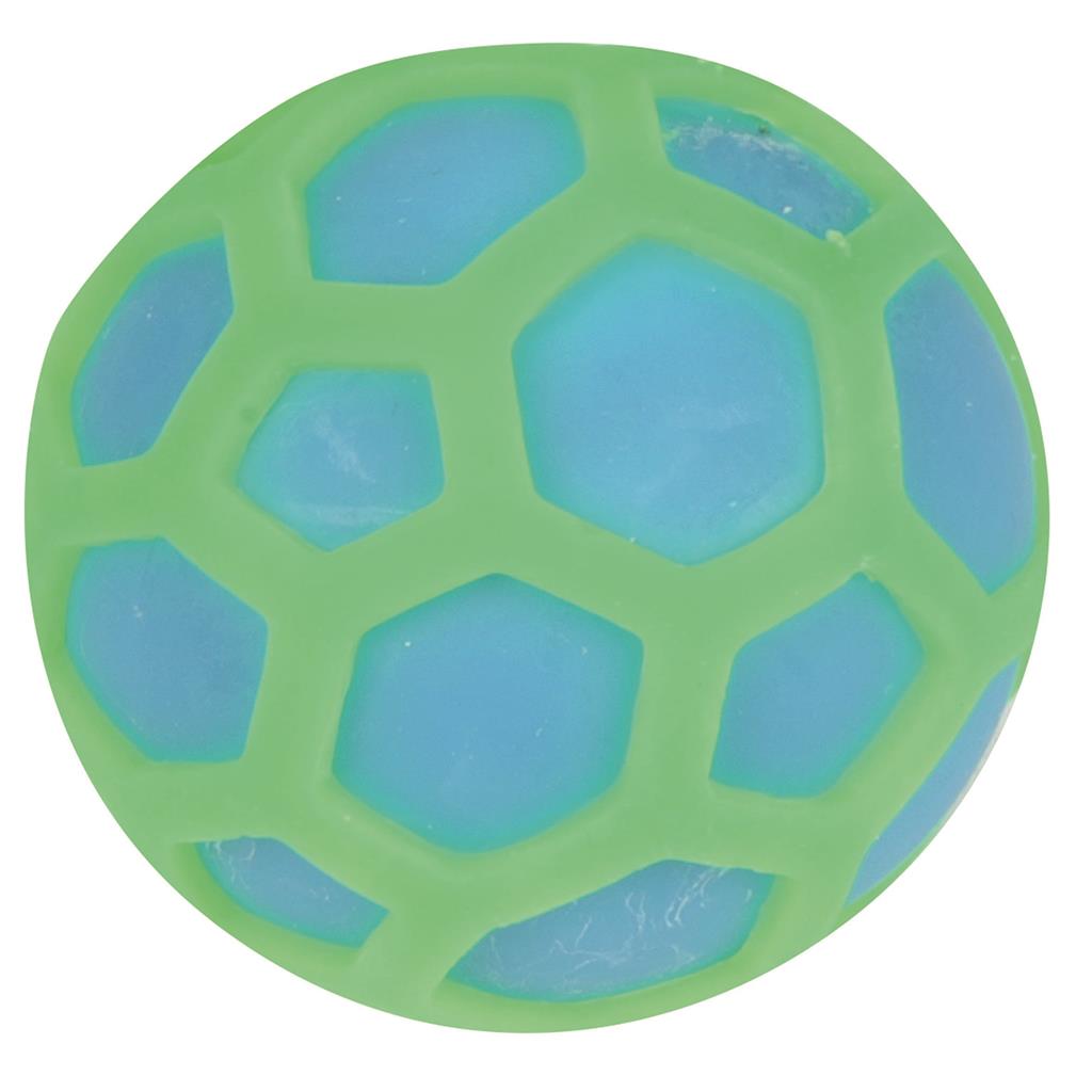 Quetsch-Ball Mesh Hexagon 7,5 cm