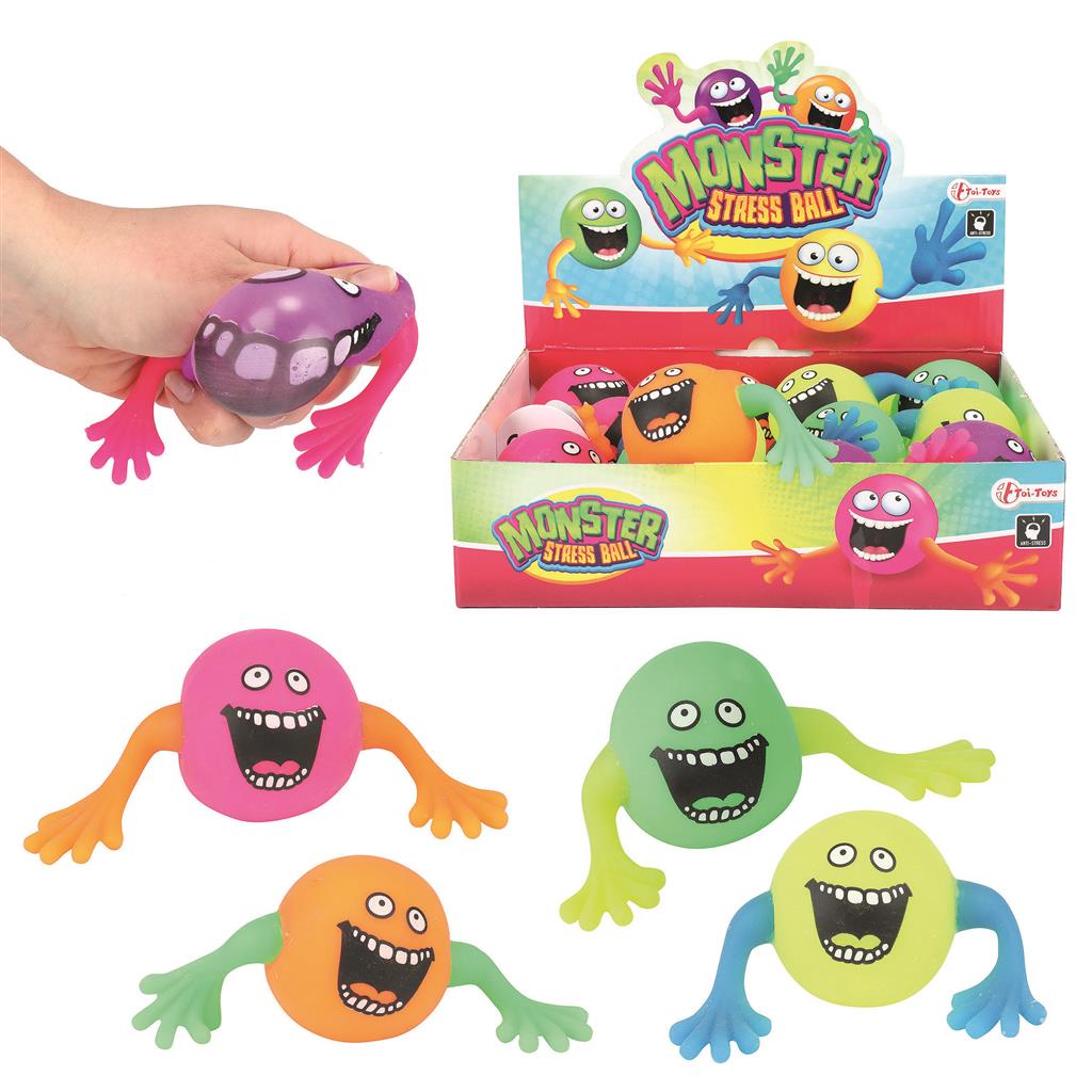 Quetsch-Ball Monster 5,5 cm