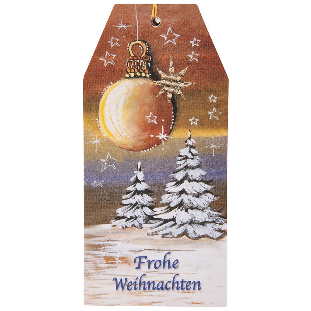 Geschenkanhänger "Weihnachten" traditonell