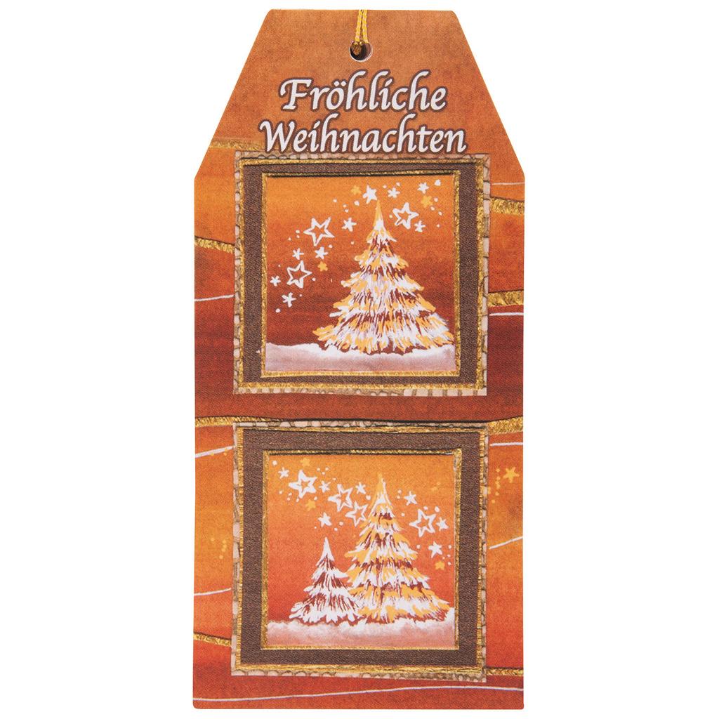 Geschenkanhänger "Weihnachten" traditonell