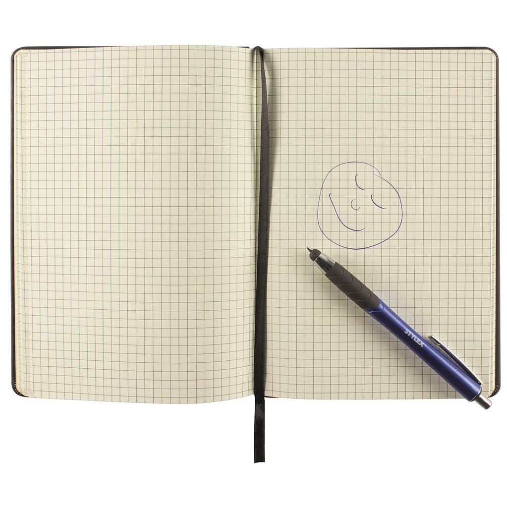 Notizbuch mit Softgrip-Einband 14,8x21cm