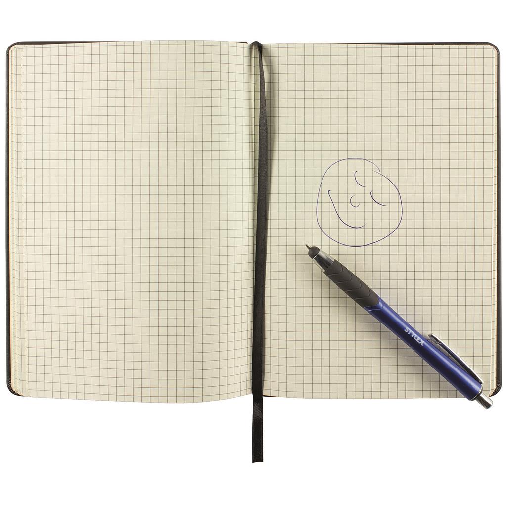 Notizbuch mit Softgrip-Einband 9x14cm