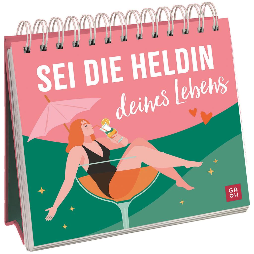 Aufstellbuch "Sei die Heldin deines Lebens"