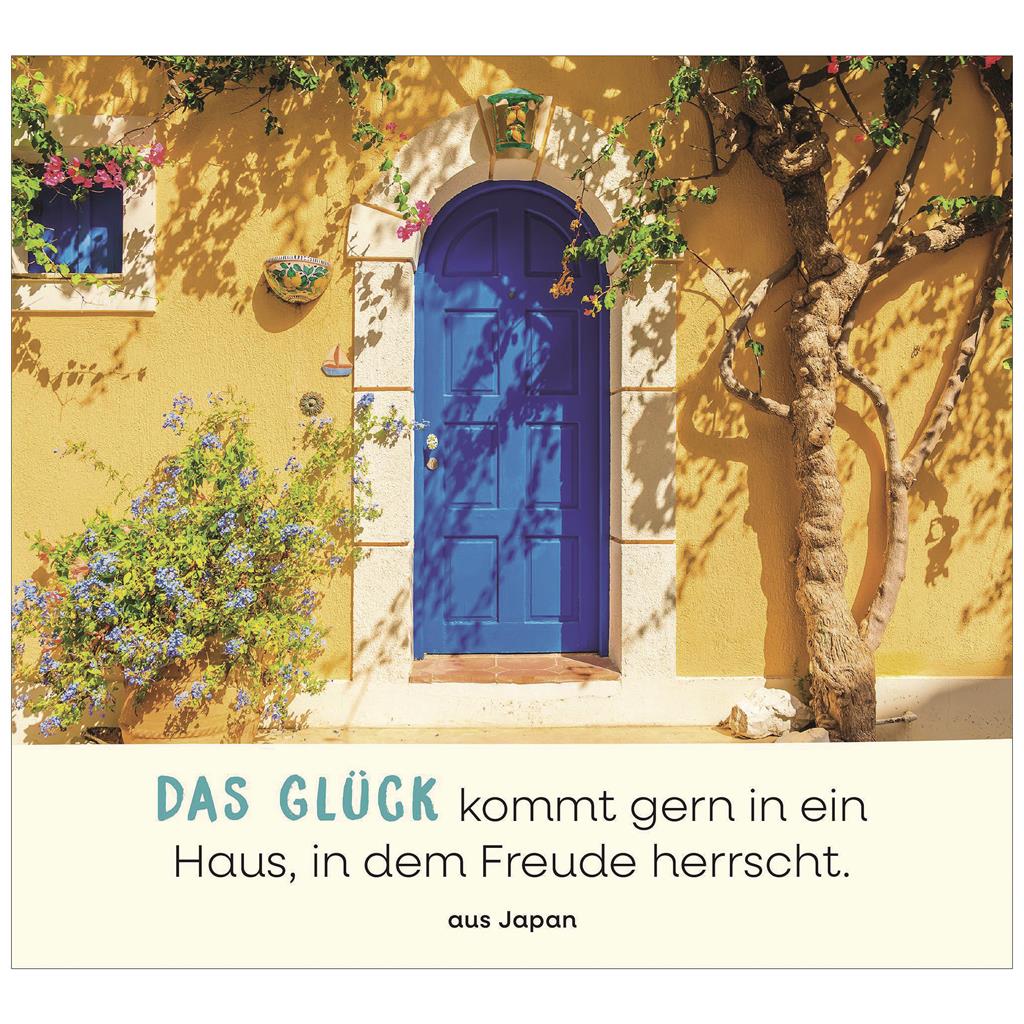 Aufstellbuch "Kunterbunte Glücksgedanken"