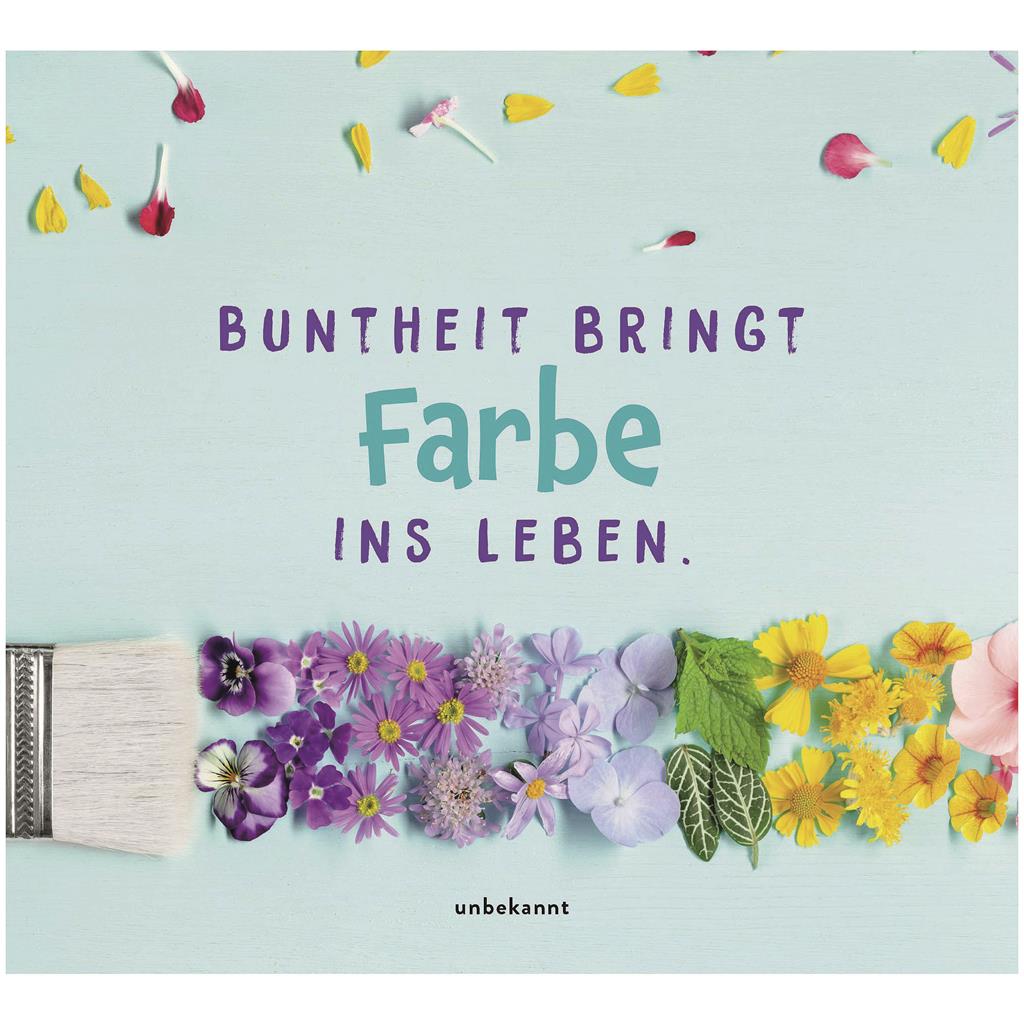 Aufstellbuch "Kunterbunte Glücksgedanken"