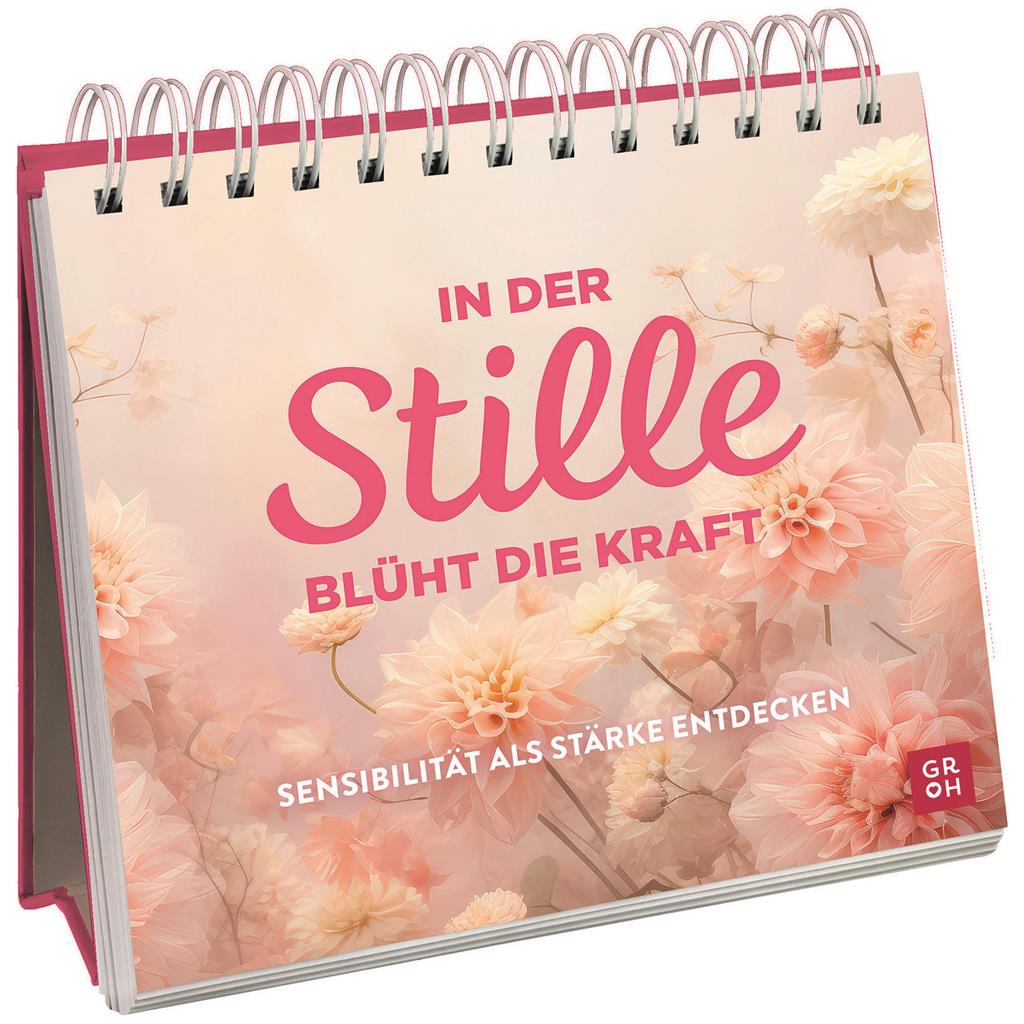 Aufstellbuch "In der Stille blüht die Kraft"