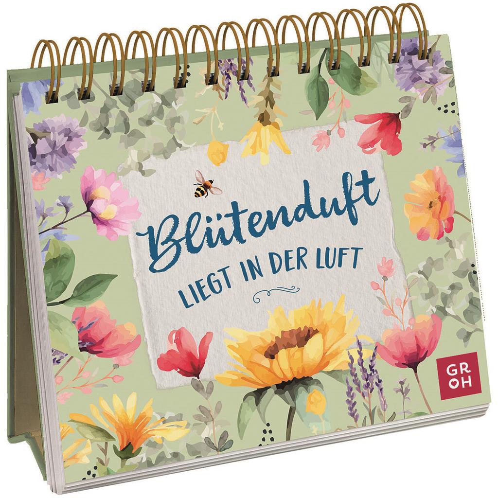 Aufstellbuch "Blütenduft liegt in der Luft"