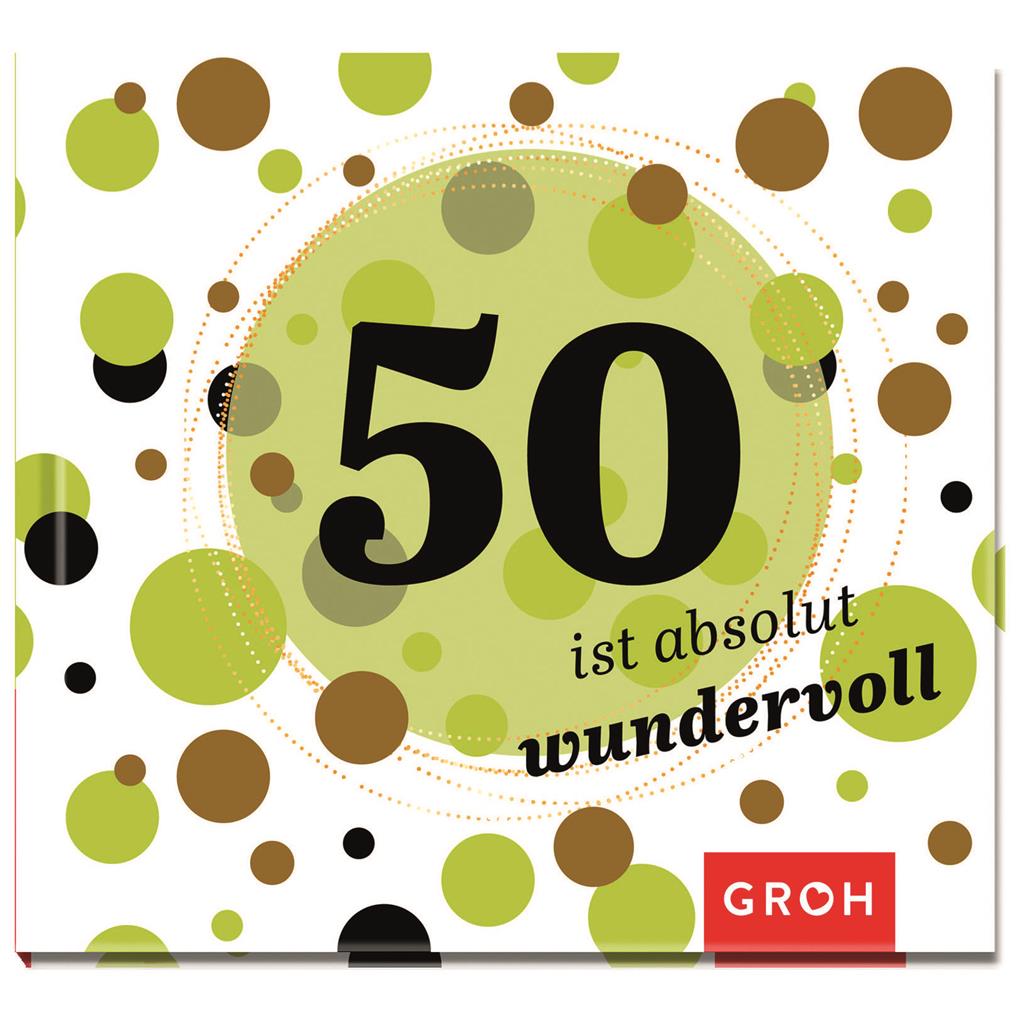 Geschenkbuch "50 ist absolut wundervoll"