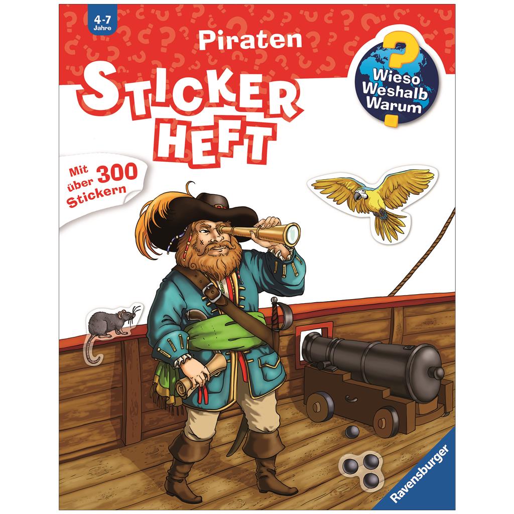 Rav. WWW Stickerheft: Piraten