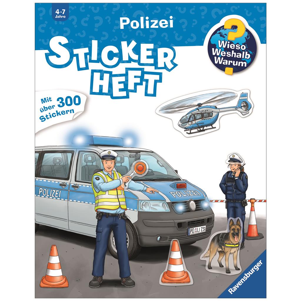 Rav. WWW Stickerheft: Polizei