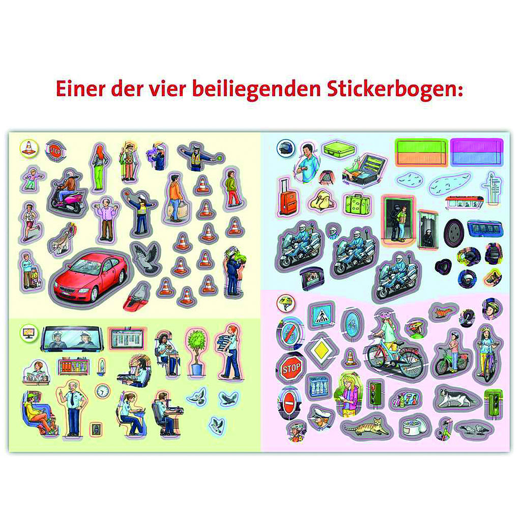 Rav. WWW Stickerheft: Polizei