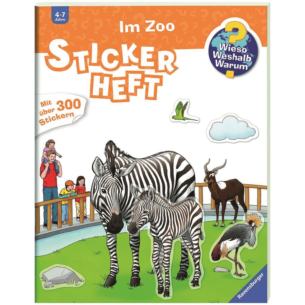 Rav. WWW Stickerheft: Im Zoo